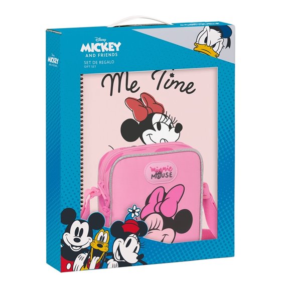 Set De Regalo Pequeño Minnie Mouse "Loving"28 x 35 x 6 cm.