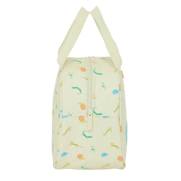 Neceser Termo Facil Limpieza Safta Preescolar "Selva"19 x 22 x 14 cm.