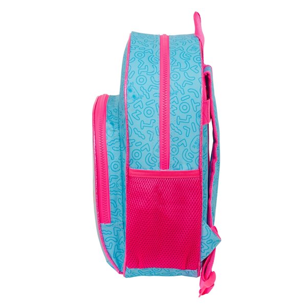 Mochila Infantil Adaptable A Carro Lol Surprise! "Divas"28 x 34 x 10 cm.