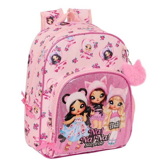Mochila Infantil Adaptable A Carro Nanana "Fabulous"28 x 34 x 10 cm.