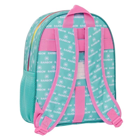 Mochila Infantil Adaptable A Carro Rainbow High "Paradise"28 x 34 x 10 cm.