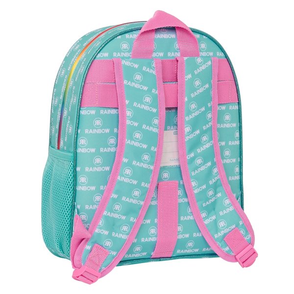 Mochila Infantil Adaptable A Carro Rainbow High "Paradise"28 x 34 x 10 cm.