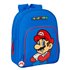 Mochila Infantil Adaptable A Carro Super Mario "Play"28 x 34 x 10 cm.