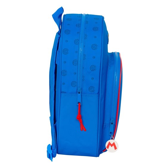 Mochila Infantil Adaptable A Carro Super Mario "Play"28 x 34 x 10 cm.