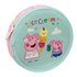Plumier Redondo 18 Piezas Peppa Pig "Ice Cream"21 x 3,5 cm.