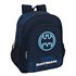 Mochila Junior Adaptable A Carro Batman "Legendary"32 x 38 x 12 cm.