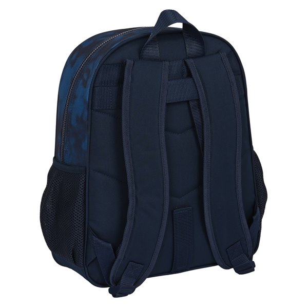 Mochila Junior Adaptable A Carro Batman "Legendary"32 x 38 x 12 cm.