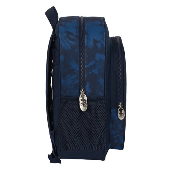 Mochila Junior Adaptable A Carro Batman "Legendary"32 x 38 x 12 cm.