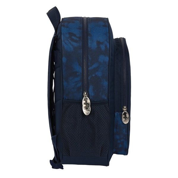 Mochila Junior Adaptable A Carro Batman "Legendary"32 x 38 x 12 cm.
