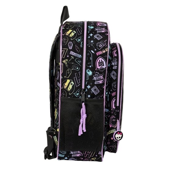 Mochila Junior Adaptable A Carro Monster High32 x 38 x 12 cm.