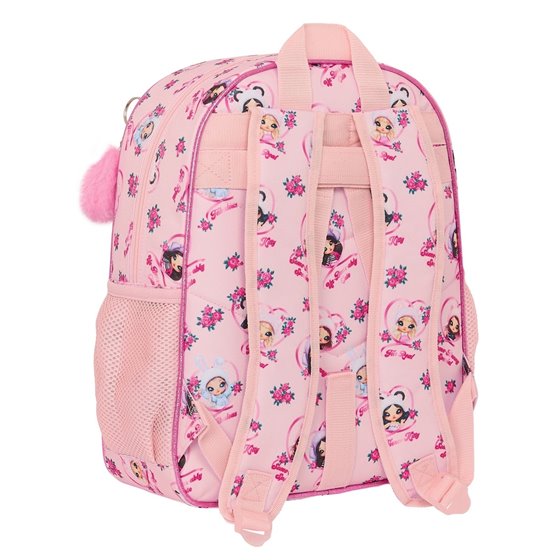 Mochila Junior Adaptable A Carro Nanana "Fabulous"32 x 38 x 12 cm.