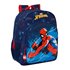 Mochila Junior Adaptable A Carro Spider-Man "Neon"32 x 38 x 12 cm.
