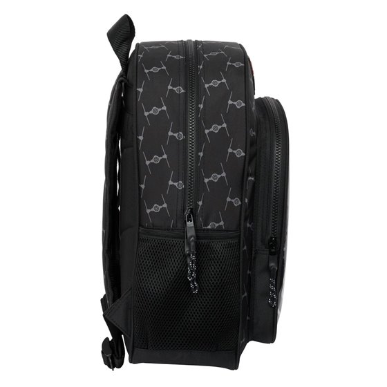 Mochila Junior Adaptable A Carro Star Wars "The Fighter"32 x 38 x 12 cm.