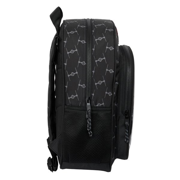 Mochila Junior Adaptable A Carro Star Wars "The Fighter"32 x 38 x 12 cm.