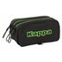 Portatodo Triple Big Kappa "Black"21,5 x 10 x 8 cm.