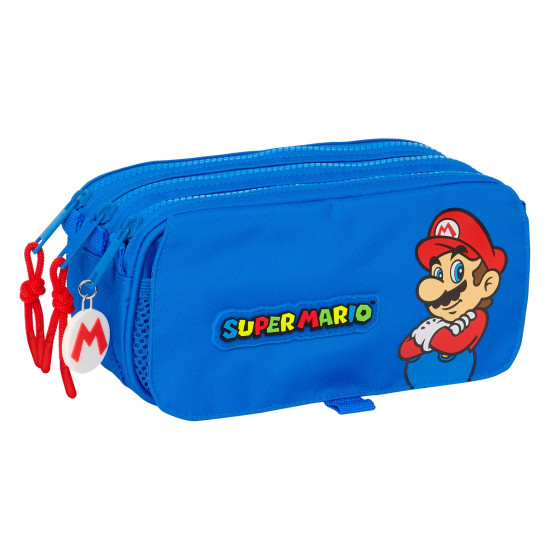 Portatodo Triple Big Super Mario "Play"21,5 x 10 x 8 cm.