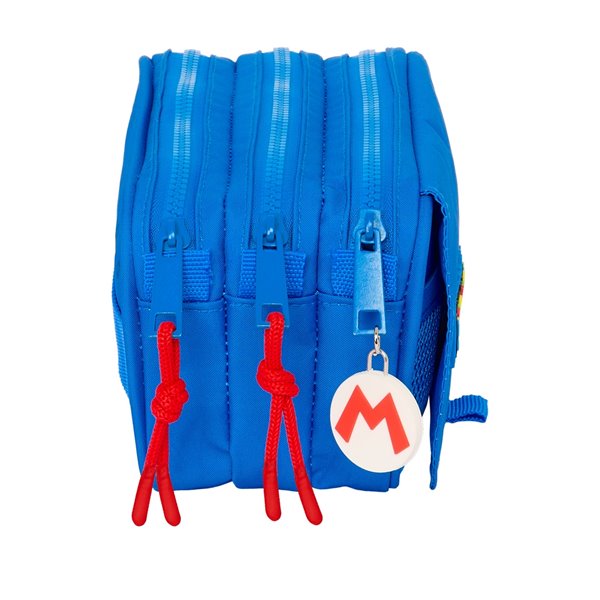 Portatodo Triple Big Super Mario "Play"21,5 x 10 x 8 cm.