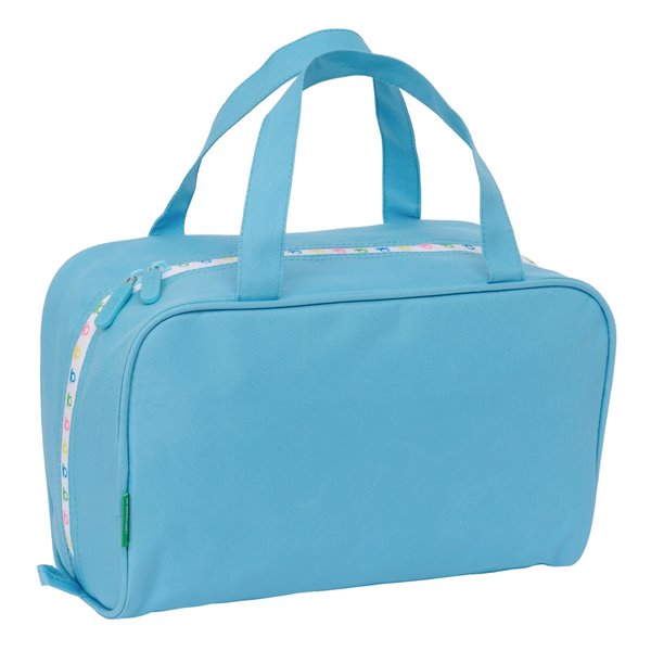 Neceser Rectangular Benetton "Spring"31 x 14 x 19 cm.