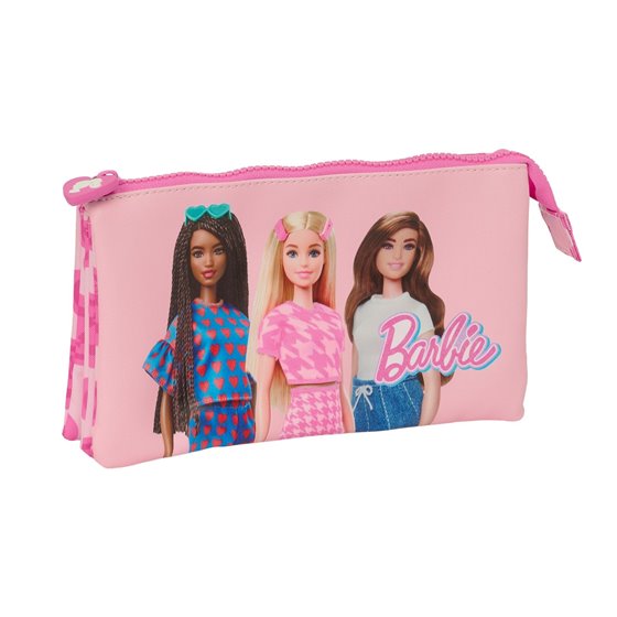 Portatodo Triple Barbie "Love"22 x 12 x 3 cm.
