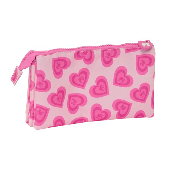 Portatodo Triple Barbie "Love"22 x 12 x 3 cm.