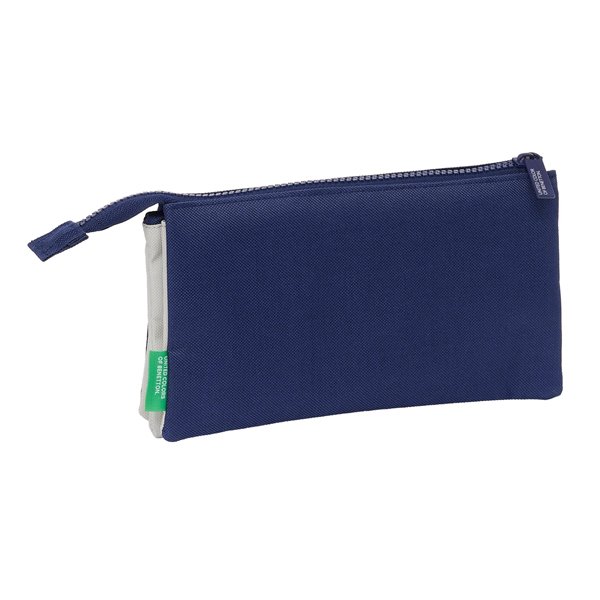 Portatodo Triple Benetton "Varsity"22 x 12 x 3 cm.
