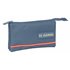 Portatodo Triple El Ganso Basics "Azul"22 x 12 x 3 cm.