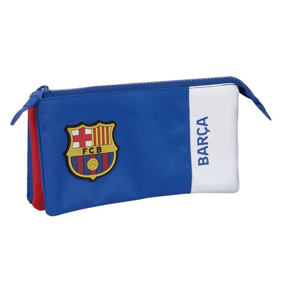 Portatodo Triple F.C.Barcelona 2ª Equipacion22 x 12 x 3 cm.