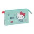 Portatodo Triple Hello Kitty "Sea Lovers"22 x 12 x 3 cm.