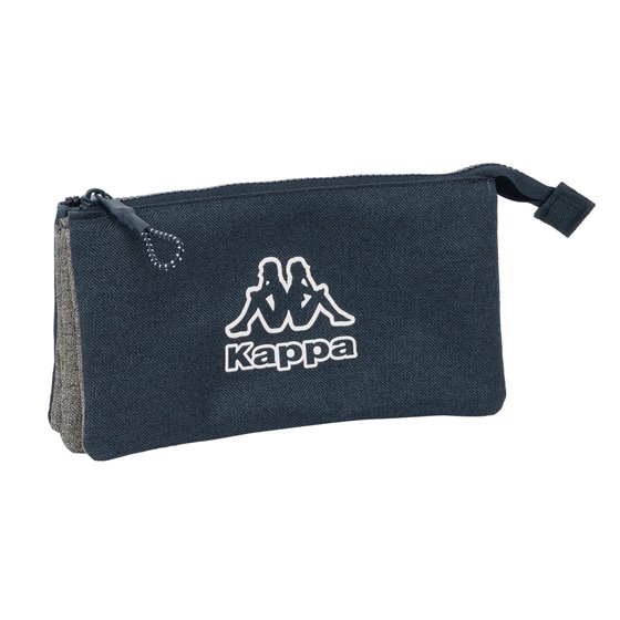 Portatodo Triple Kappa "Dark Navy"22 x 12 x 3 cm.
