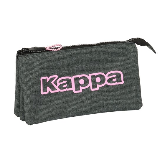 Portatodo Triple Kappa "Silver Pink"22 x 12 x 3 cm.