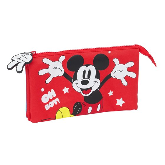 Portatodo Triple Mickey Mouse "Fantastic"22 x 12 x 3 cm.