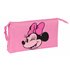 Portatodo Triple Minnie Mouse "Loving"22 x 12 x 3 cm.
