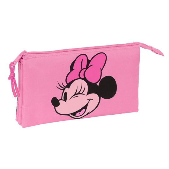 Portatodo Triple Minnie Mouse "Loving"22 x 12 x 3 cm.