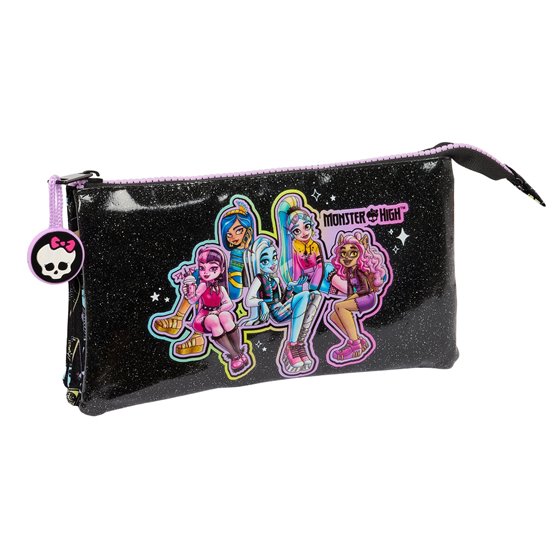 Portatodo Triple Monster High22 x 12 x 3 cm.
