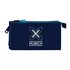 Portatodo Triple Munich "Nautic"22 x 12 x 3 cm.