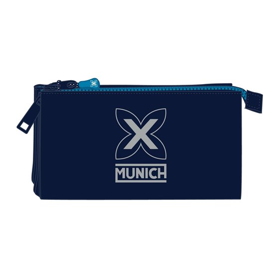 Portatodo Triple Munich "Nautic"22 x 12 x 3 cm.