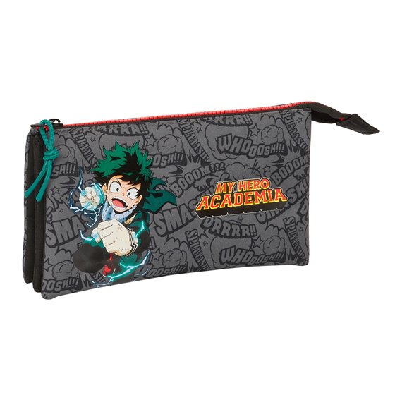 Portatodo Triple My Hero Academia22 x 12 x 3 cm.