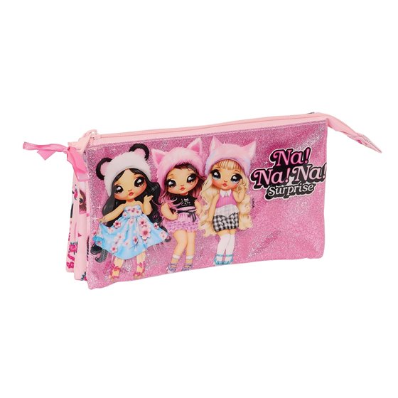 Portatodo Triple Nanana "Fabulous"22 x 12 x 3 cm.