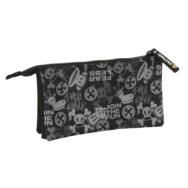 Portatodo Triple Paul Frank "Join The Fun"22 x 12 x 3 cm.