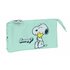 Portatodo Triple Snoopy "Groovy"22 x 12 x 3 cm.