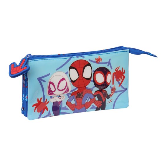 Portatodo Triple Spidey22 x 12 x 3 cm.