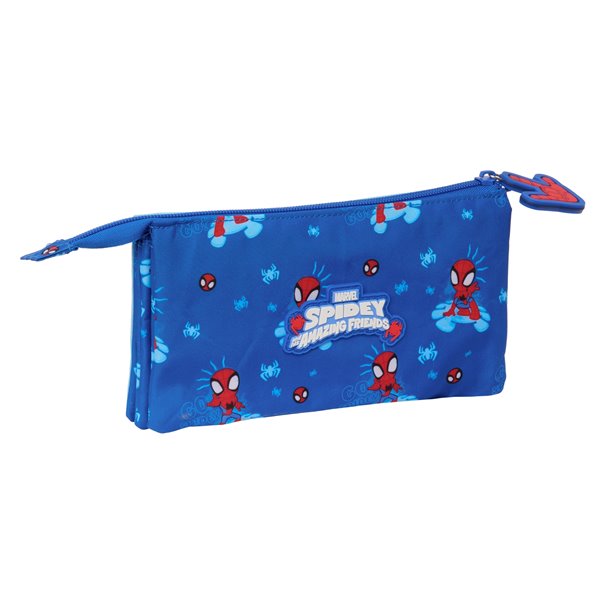 Portatodo Triple Spidey22 x 12 x 3 cm.