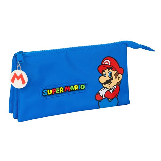 Portatodo Triple Super Mario "Play"22 x 12 x 3 cm.