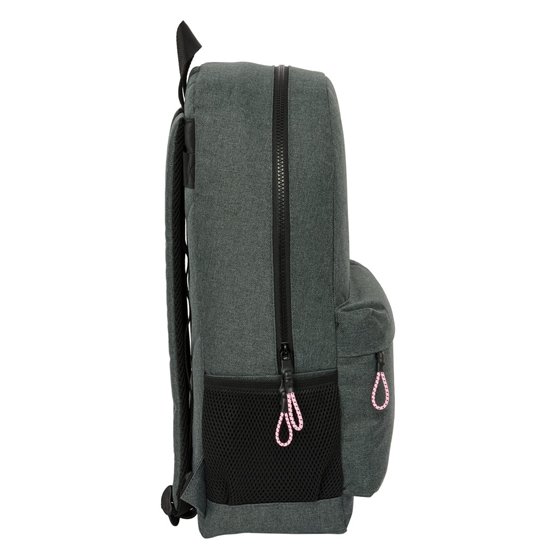 Mochila Adaptable A Carro Kappa "Silver Pink"30 x 46 x 14 cm.