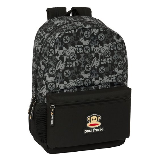 Mochila Adaptable A Carro Paul Frank "Join The Fun"30 x 46 x 14 cm.