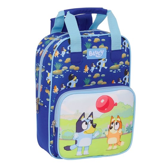 Mochila Infantil Con Asas Bluey20 x 28 x 8 cm.