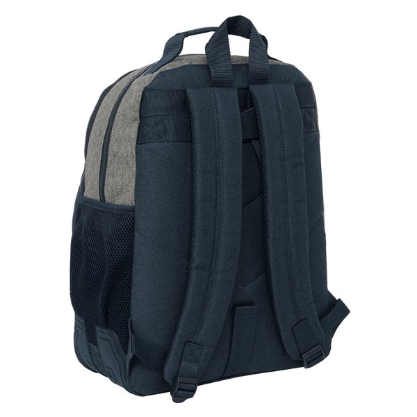 Mochila Doble Adaptable A Carro Kappa "Dark Navy"32 x 42 x 15 cm.