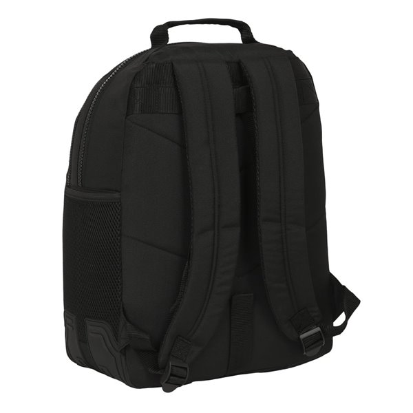 Mochila Doble Adaptable A Carro Reciclado Blackfit8 "Zone"32 x 42 x 15 cm.