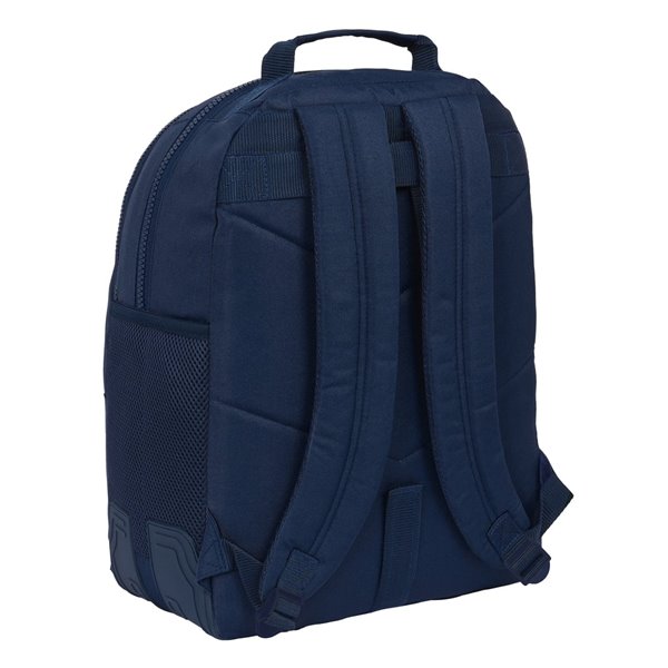 Mochila Doble Adaptable A Carro Reciclado Blackfit8 Authentic32 x 42 x 15 cm.