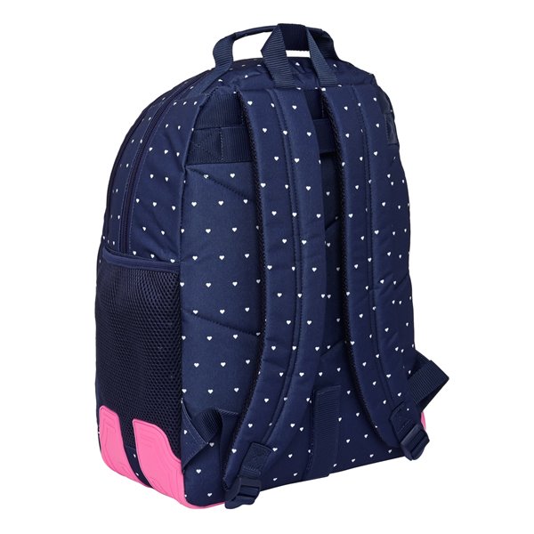 Mochila Doble Adaptable A Carro Safta "Paris"32 x 42 x 15 cm.